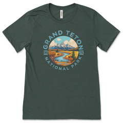 Grand Teton National Park T-Shirt – River Valley Circle