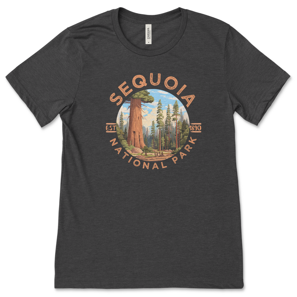 Sequoia National Park T-Shirt – Giant Forest Circle