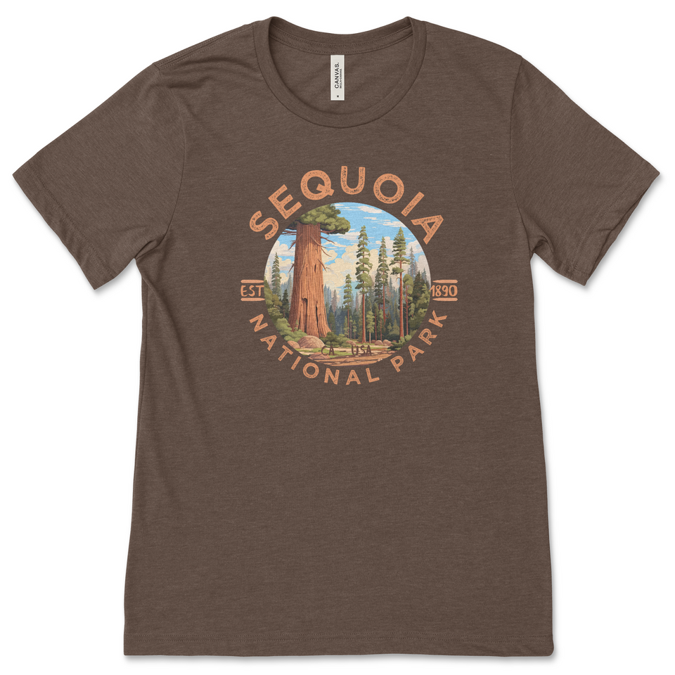 Sequoia National Park T-Shirt – Giant Forest Circle