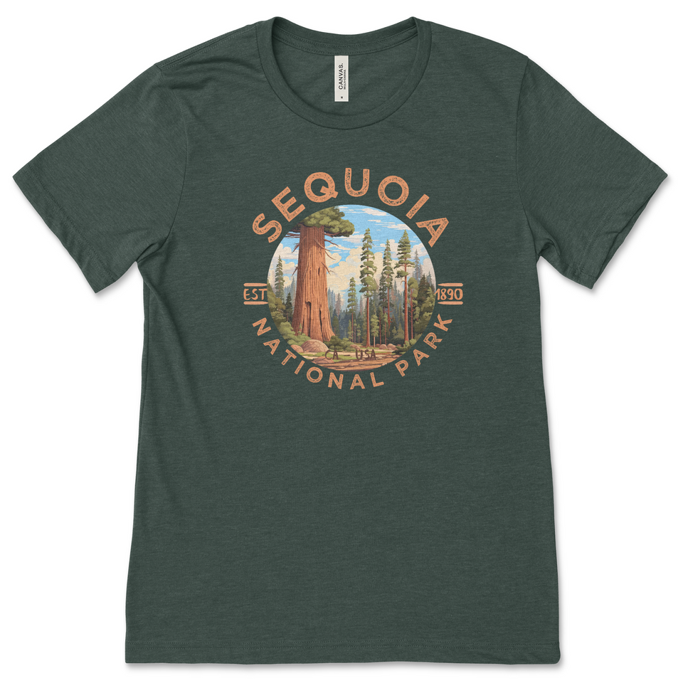 Sequoia National Park T-Shirt – Giant Forest Circle