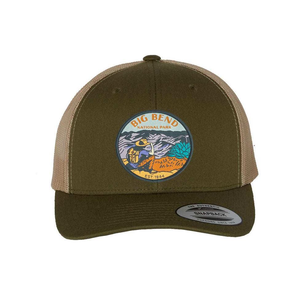 Big Bend National Park Mesh Snapback Hat