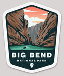 Big Bend National Park Die Cut Sticker