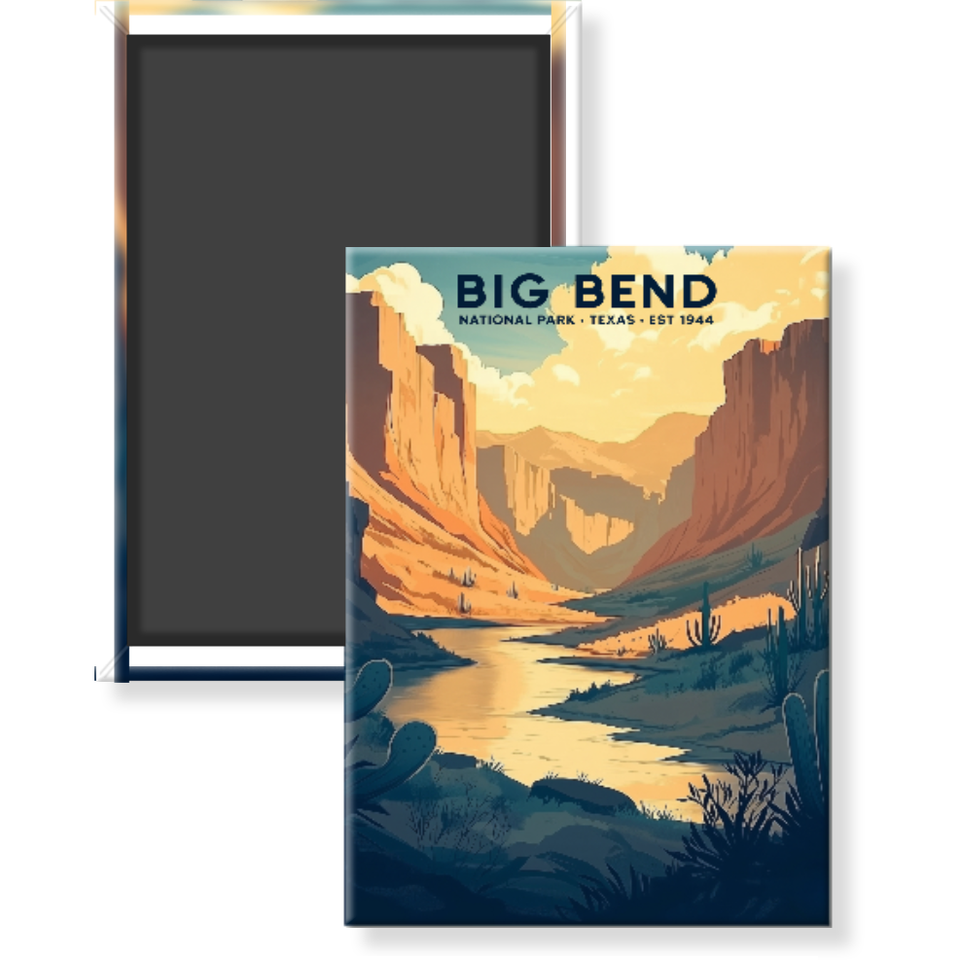 Big Bend National Park Magnet – Collection 3