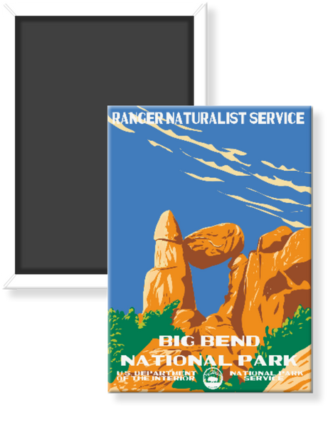 Big Bend National Park WPA Magnet