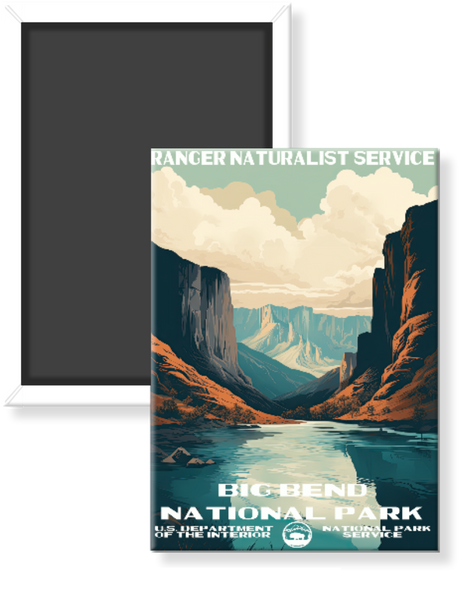 Big Bend National Park WPA Magnet