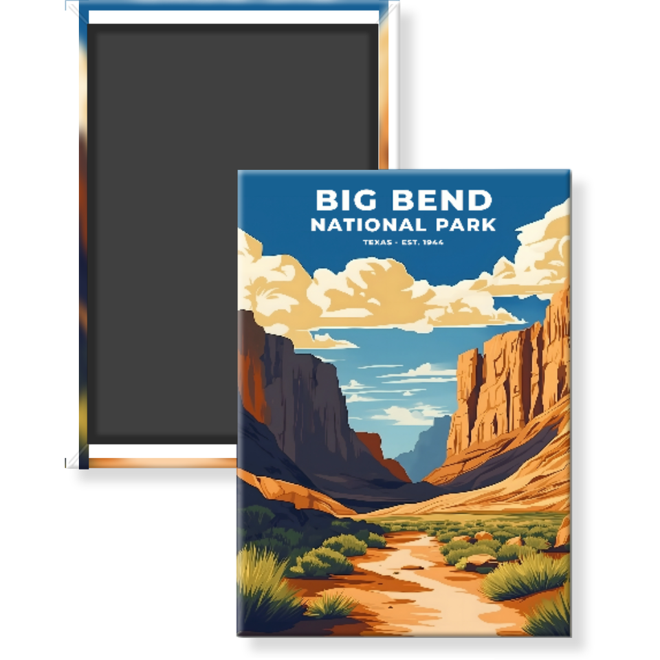 Big Bend National Park Magnet – Collection 2