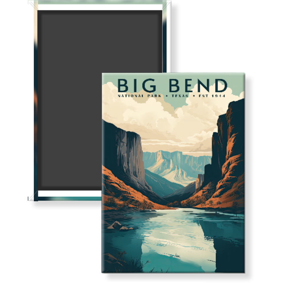 Big Bend National Park Magnet – Collection 1