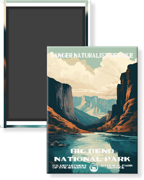 Big Bend National Park WPA Magnet