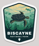 Biscayne National Park Die Cut Sticker