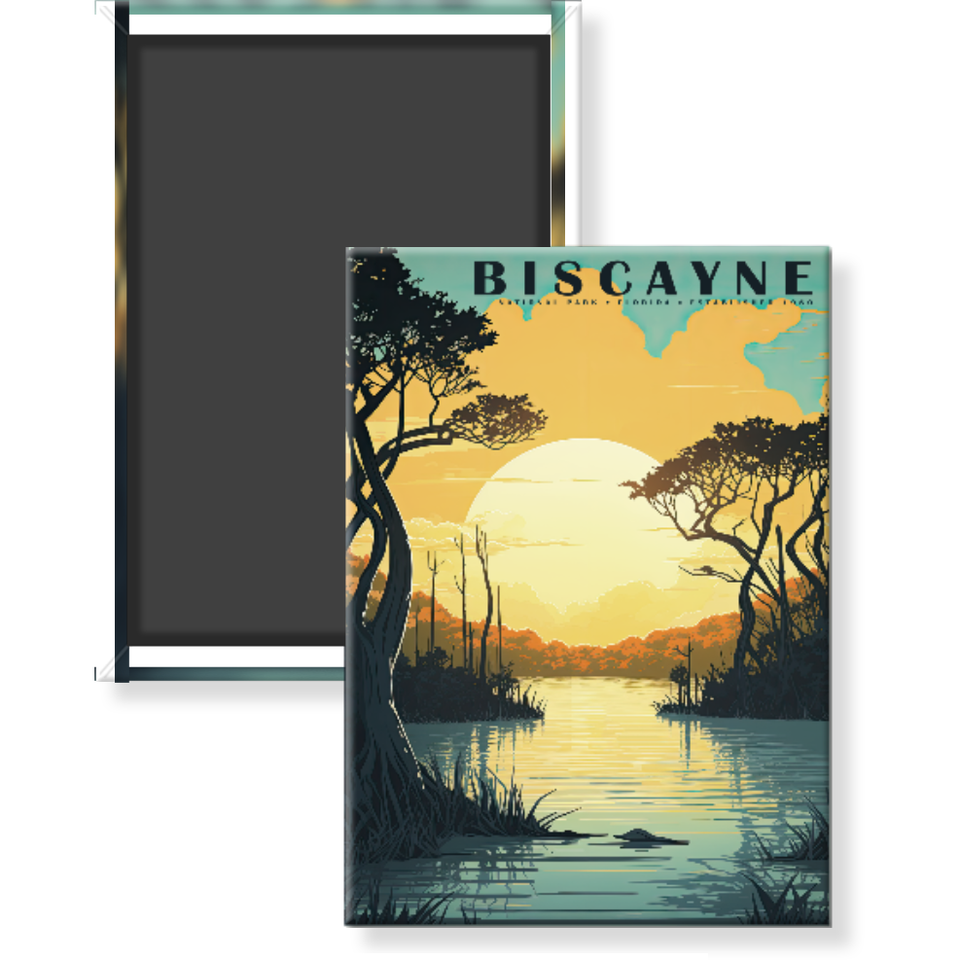 Biscayne National Park Magnet – Collection 1