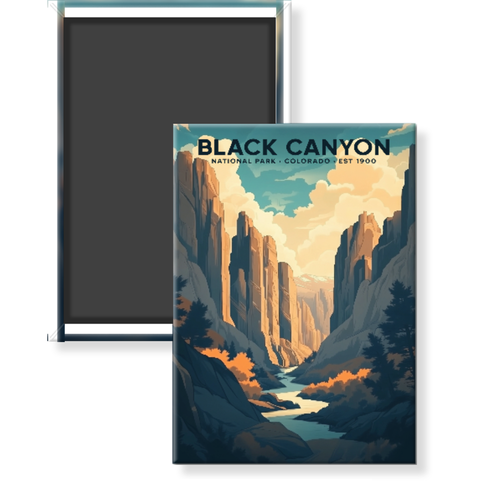 Black Canyon National Park Magnet – Collection 3