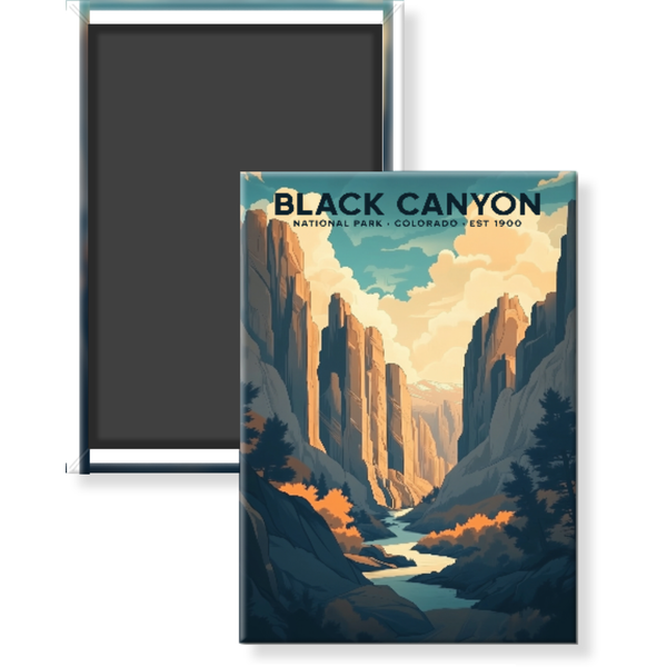 Black Canyon National Park Magnet