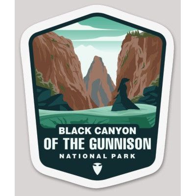 Black Canyon National Park Die Cut Sticker – Arrowhead