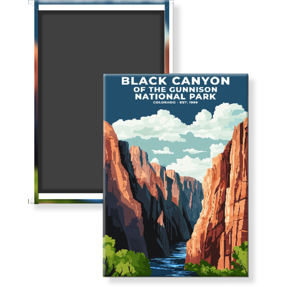 Black Canyon National Park Magnet – Collection 2