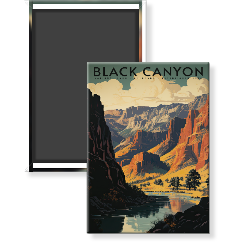 Black Canyon National Park Magnet – Collection 1