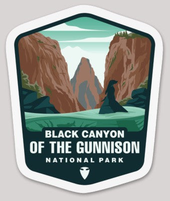 Black Canyon National Park Die Cut Sticker