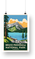 Bruce Peninsula National Park Poster