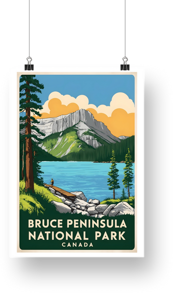 Bruce Peninsula National Park Poster