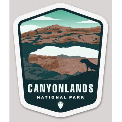 Canyonlands National Park Die Cut Sticker – Arrowhead