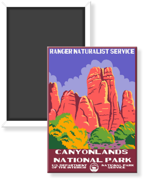 Canyonlands National Park WPA Magnet