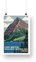 Cape Breton Highlands National Park Poster