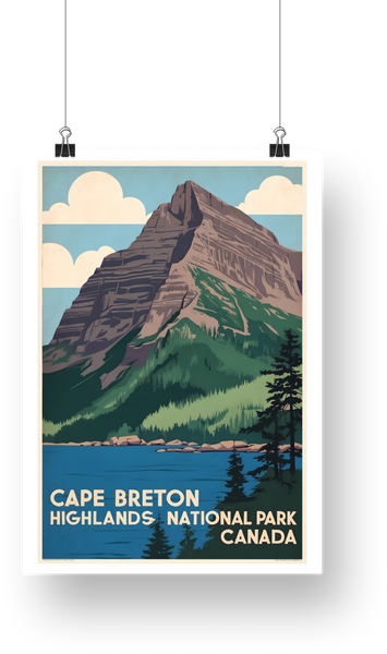 Cape Breton Highlands National Park Poster