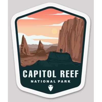 Capitol Reef National Park Die Cut Sticker – Arrowhead