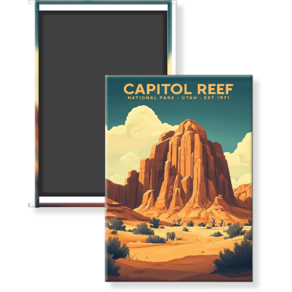 Capitol Reef National Park Magnet – Collection 3