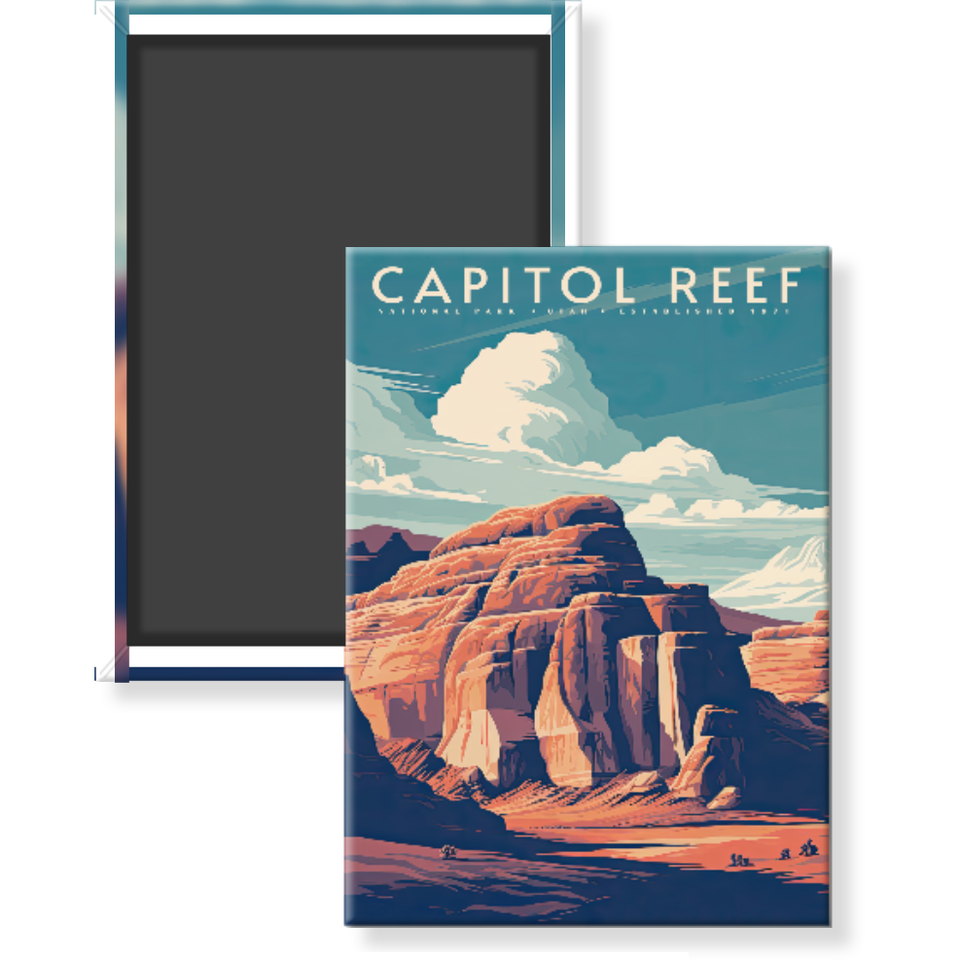 Capitol Reef National Park Magnet – Collection 1