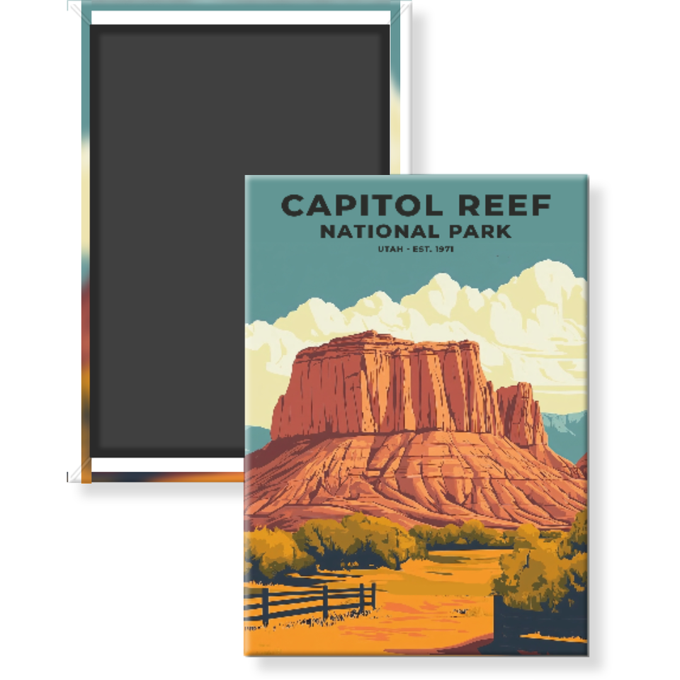 Capitol Reef National Park Magnet – Collection 2