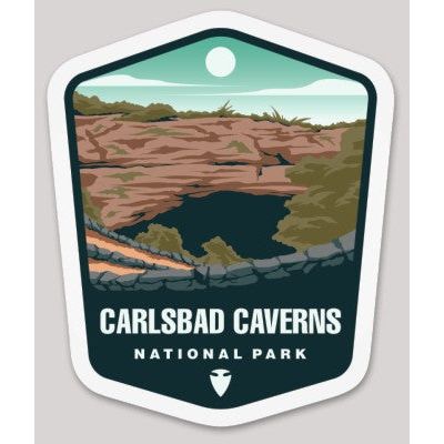 Carlsbad Caverns National Park Die Cut Sticker – Arrowhead