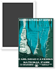 Carlsbad Caverns National Park WPA Magnet