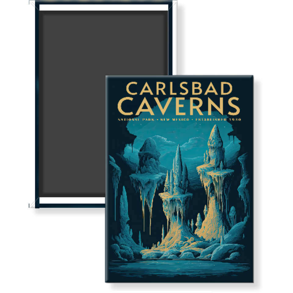 Carlsbad Caverns National Park Magnet – Collection 1