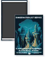 Carlsbad Caverns National Park WPA Magnet