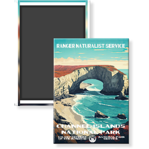 Channel Islands National Park Magnet – Vintage WPA Style