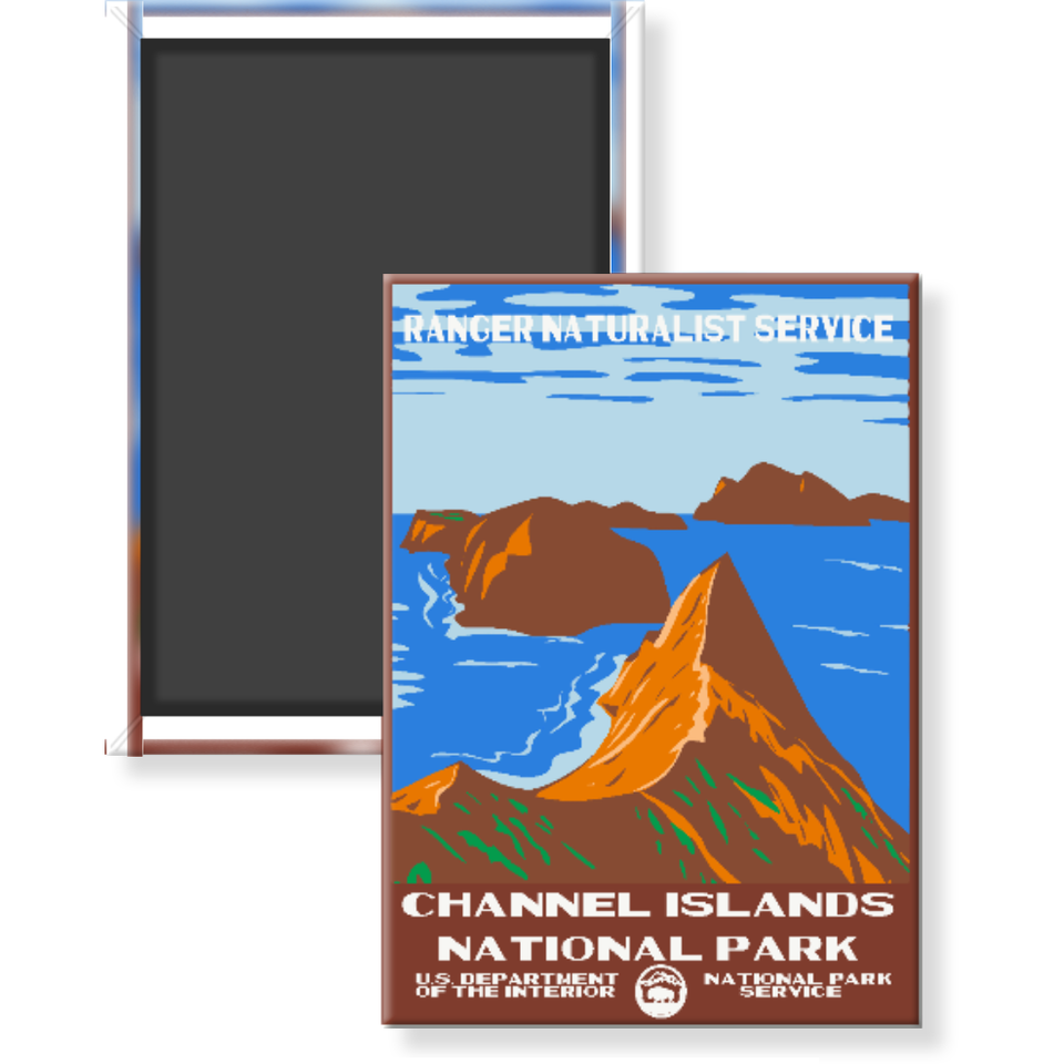 Channel Islands National Park Magnet – WPA Style