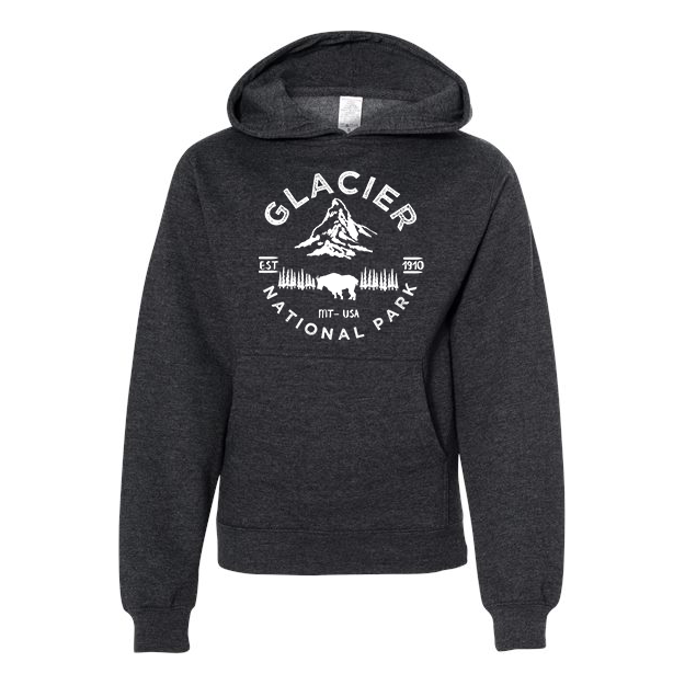 Glacier National Park Youth Hoodie