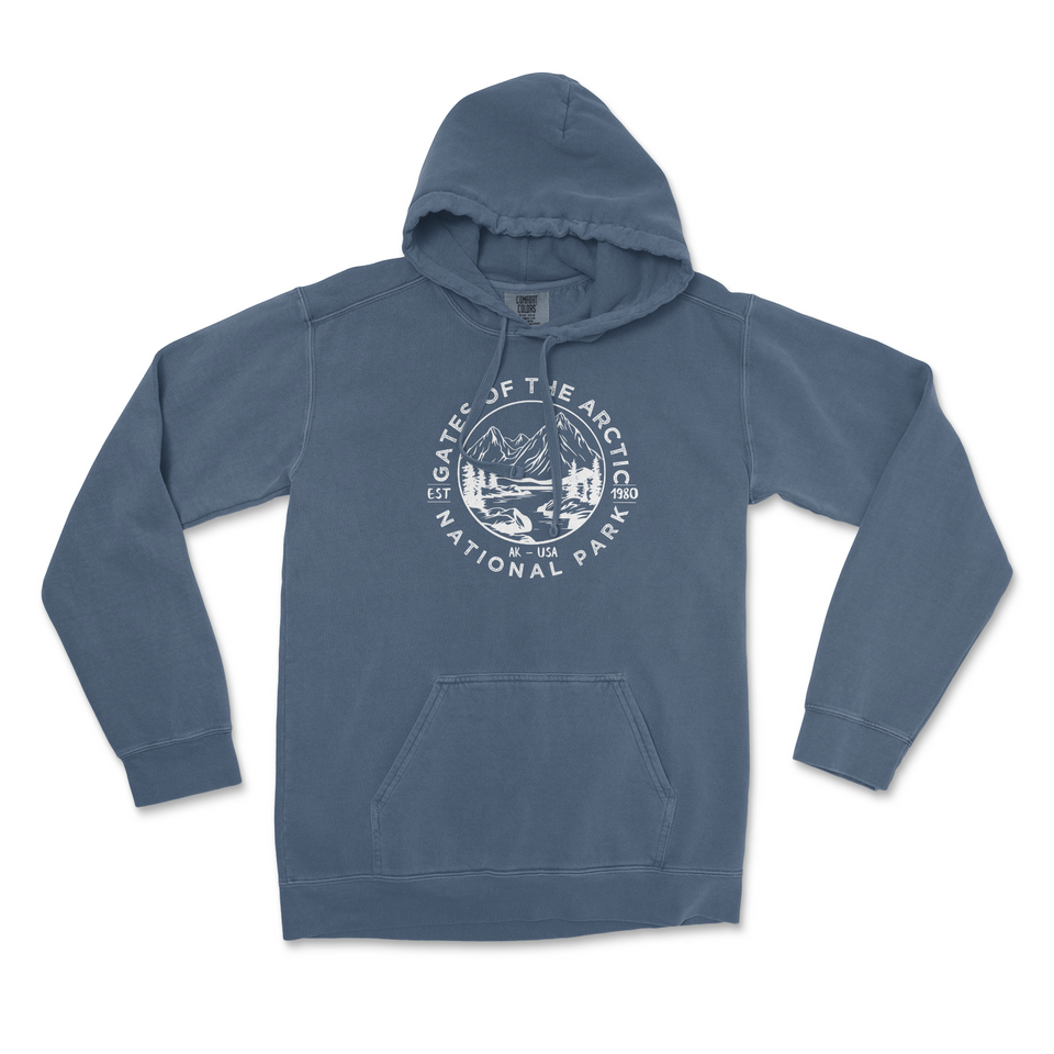 Gates of the Arctic National Park Comfort Colors Hoodie