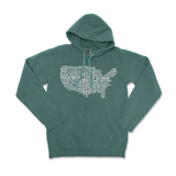 US National Parks Comfort Colors Hoodie