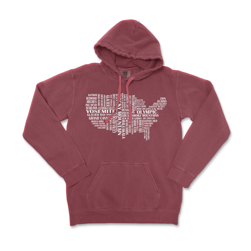 US National Parks Garment-Dyed Hoodie