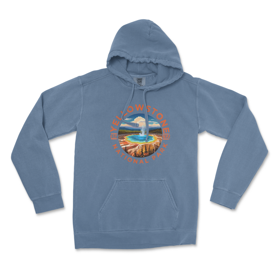 Yellowstone National Park Comfort Colors Hoodie