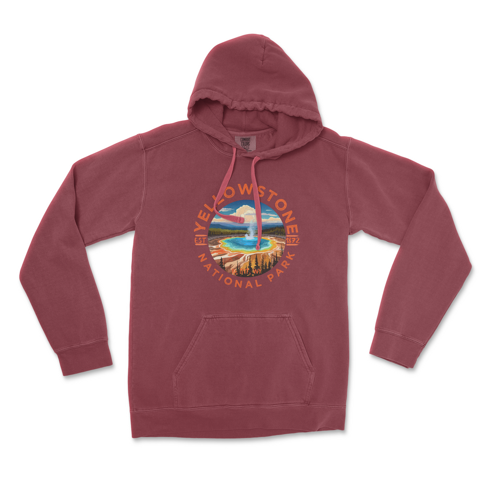 Yellowstone National Park Comfort Colors Hoodie