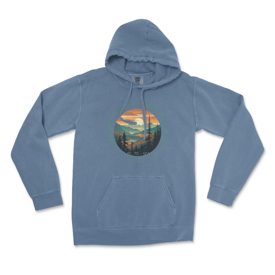Great Smoky Mountains National Park Garment-Dyed Hoodie