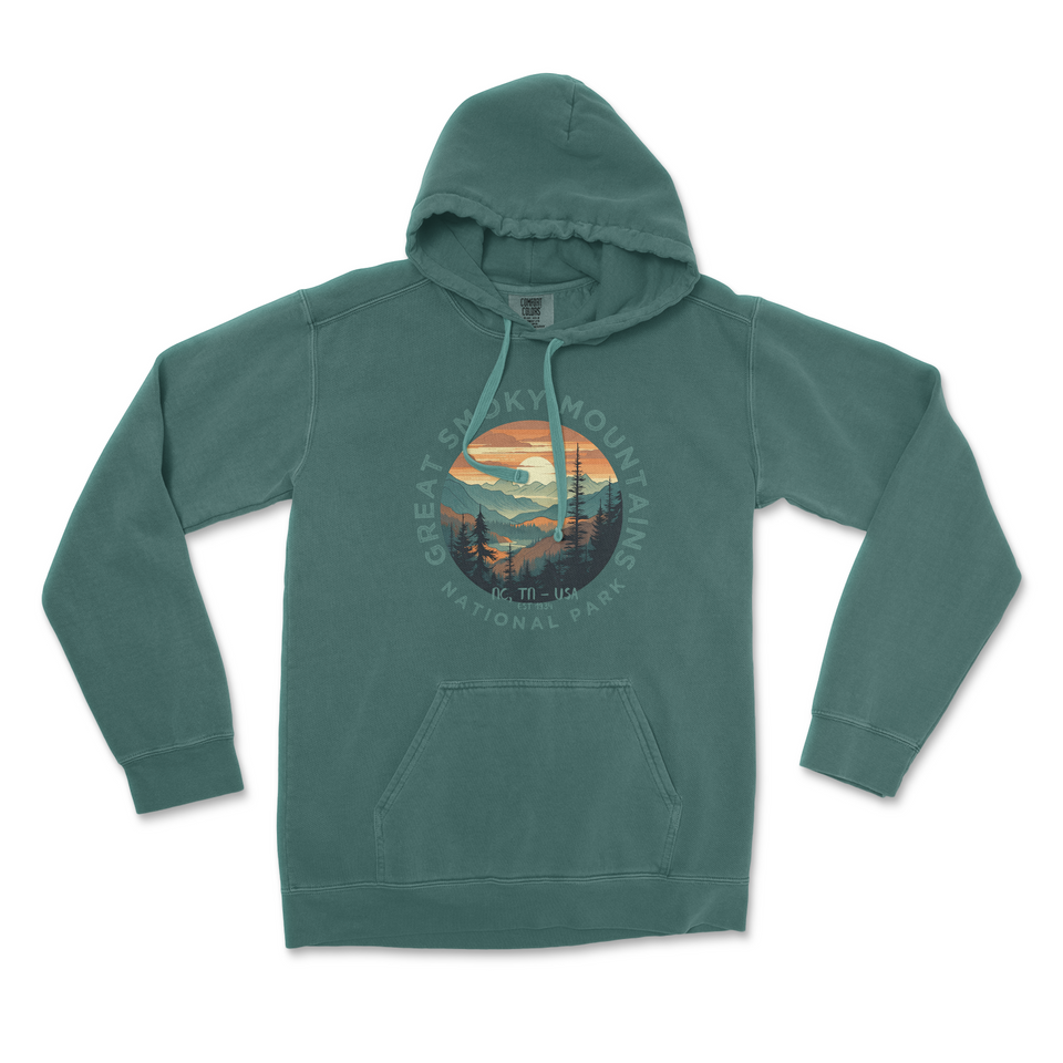 Great Smoky Mountains National Park Garment-Dyed Hoodie