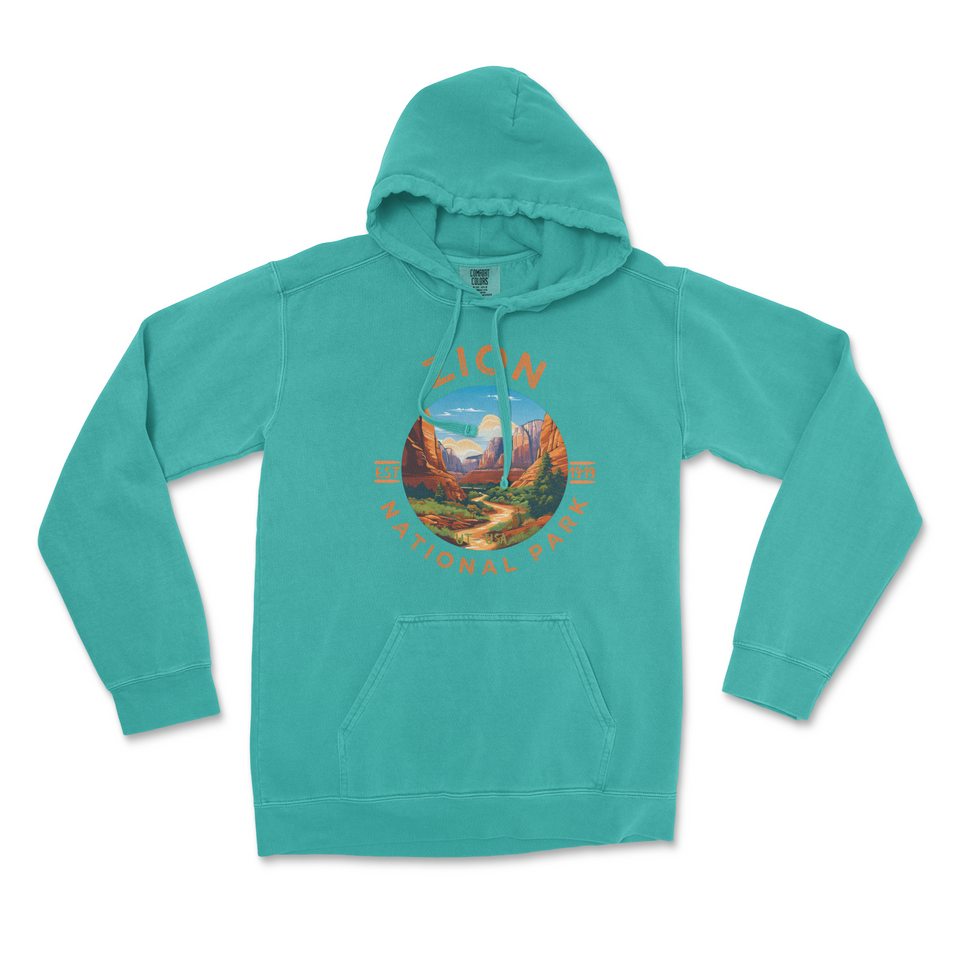 Zion National Park Comfort Colors Hoodie