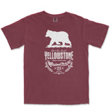 Yellowstone National Parks Bear Comfort Colors T Shirt