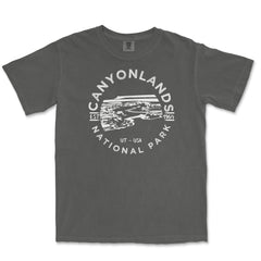 Canyonlands National Park Comfort Colors T-Shirt – Desert Panorama