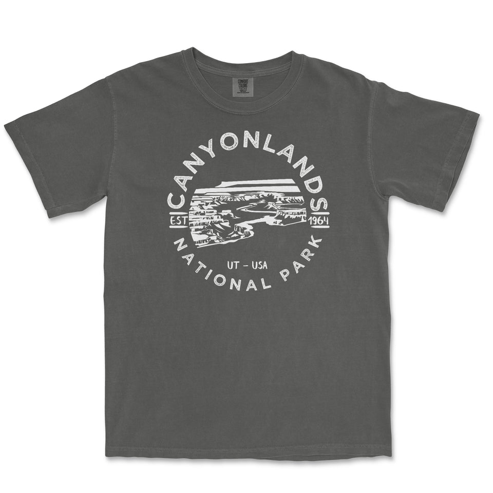 Canyonlands National Park Comfort Colors T-Shirt – Desert Panorama