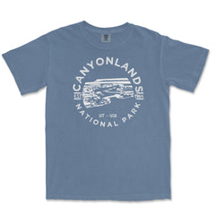 Canyonlands National Park Comfort Colors T-Shirt – Desert Panorama