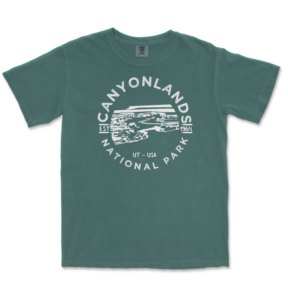 Canyonlands National Park Comfort Colors T-Shirt – Desert Panorama